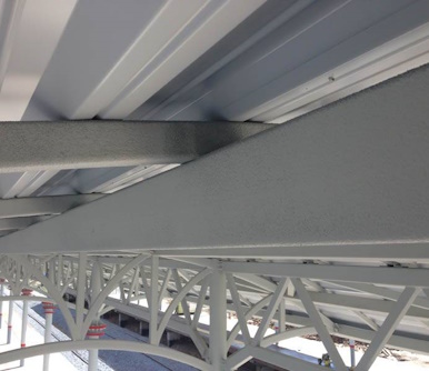 Огнезащита металлических балок